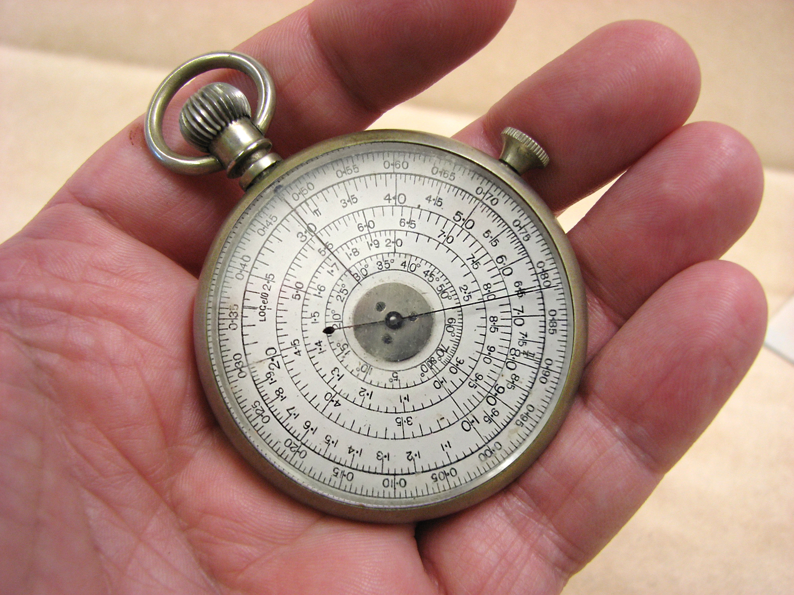 Early 1900's unbranded Fowlers Mechanical Engineer design calculator